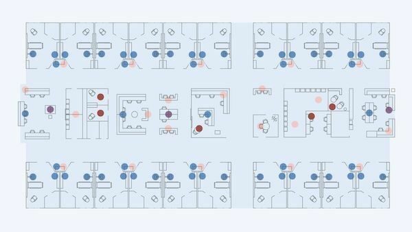 Five ways to improve teamwork in healthcare environments floorplan