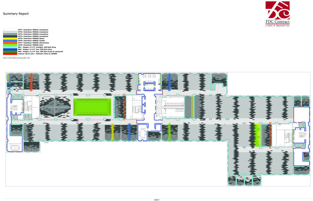 Callidus Flooring Design Plan for client