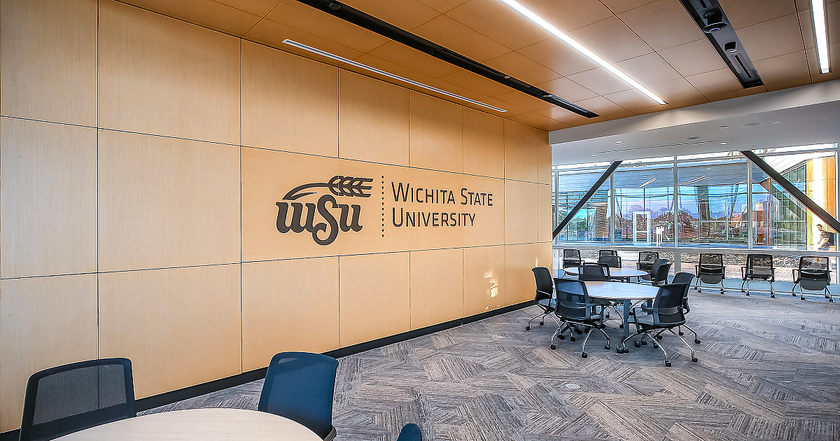 Wichita State University's Woolsey Hall John A. Marshall Co.