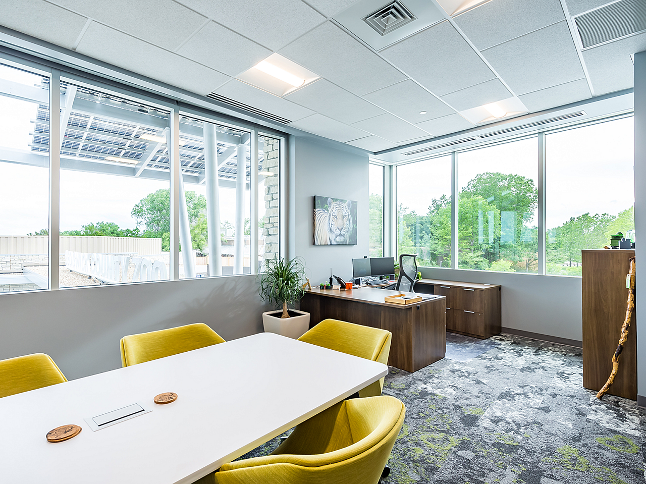 Gallery Project Sedgwick Cty Zoo Private Office 2 A Mounts