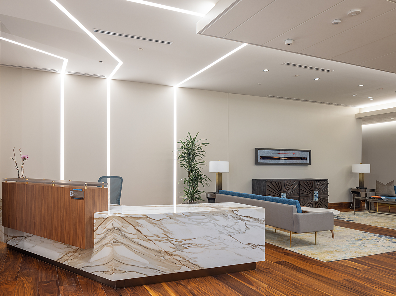 M Willis Chickasaw Community Bank Upstairs reception 1