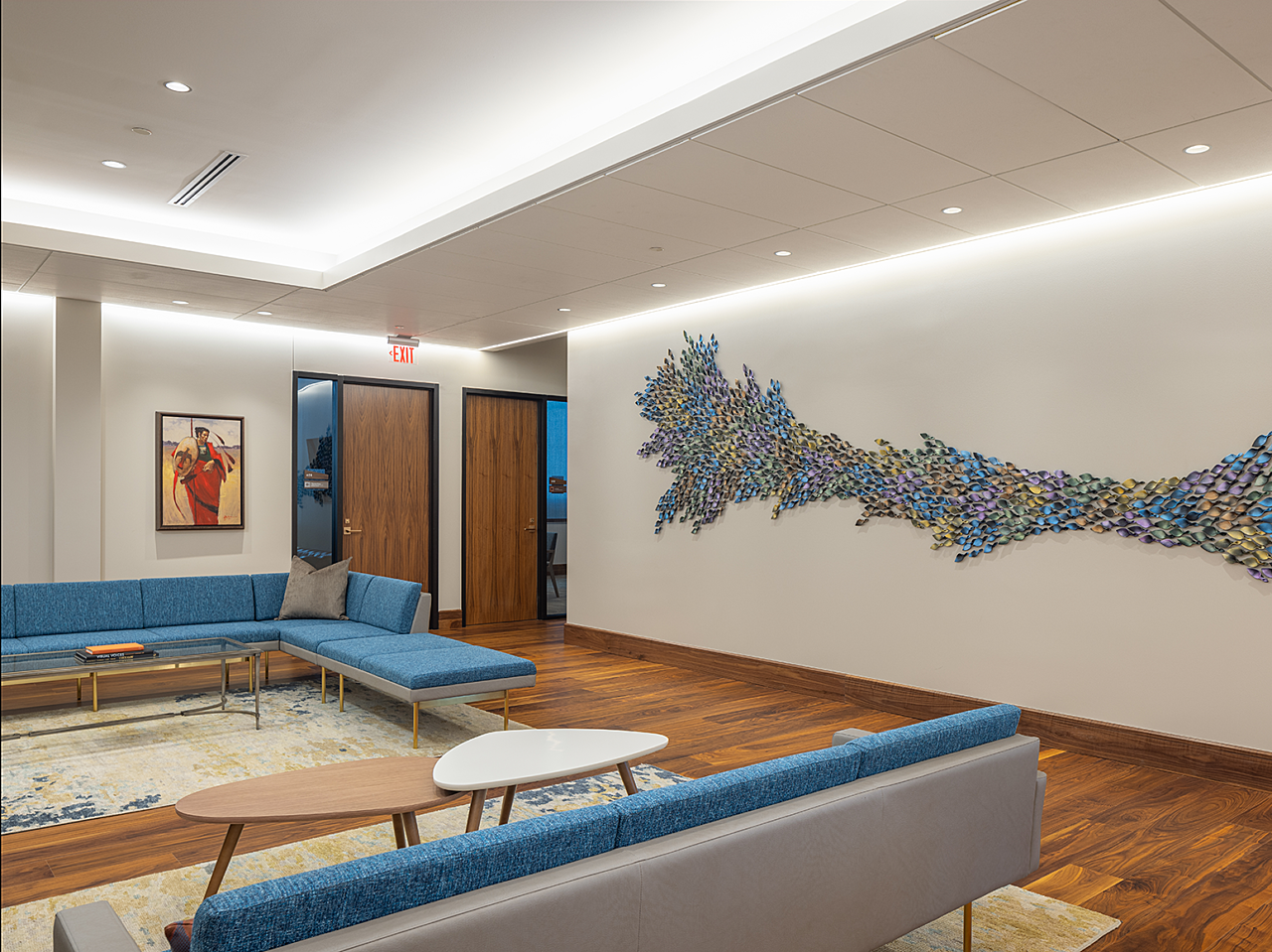 M Willis Chickasaw Community Bank Upstairs Living Room