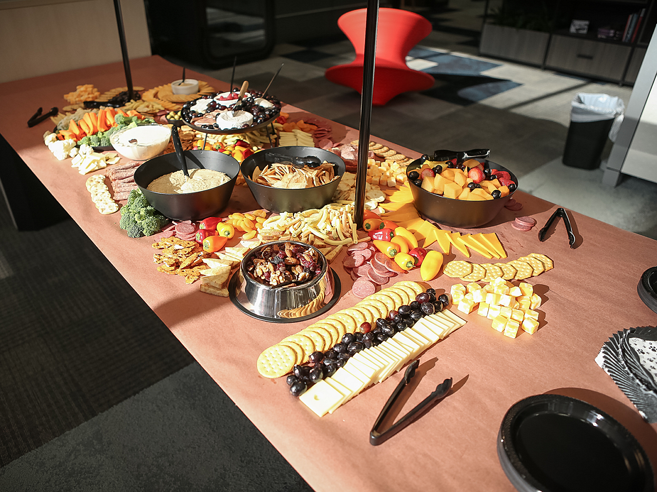 Magis Puppy Event Charcuterie spread fit for the dogs
