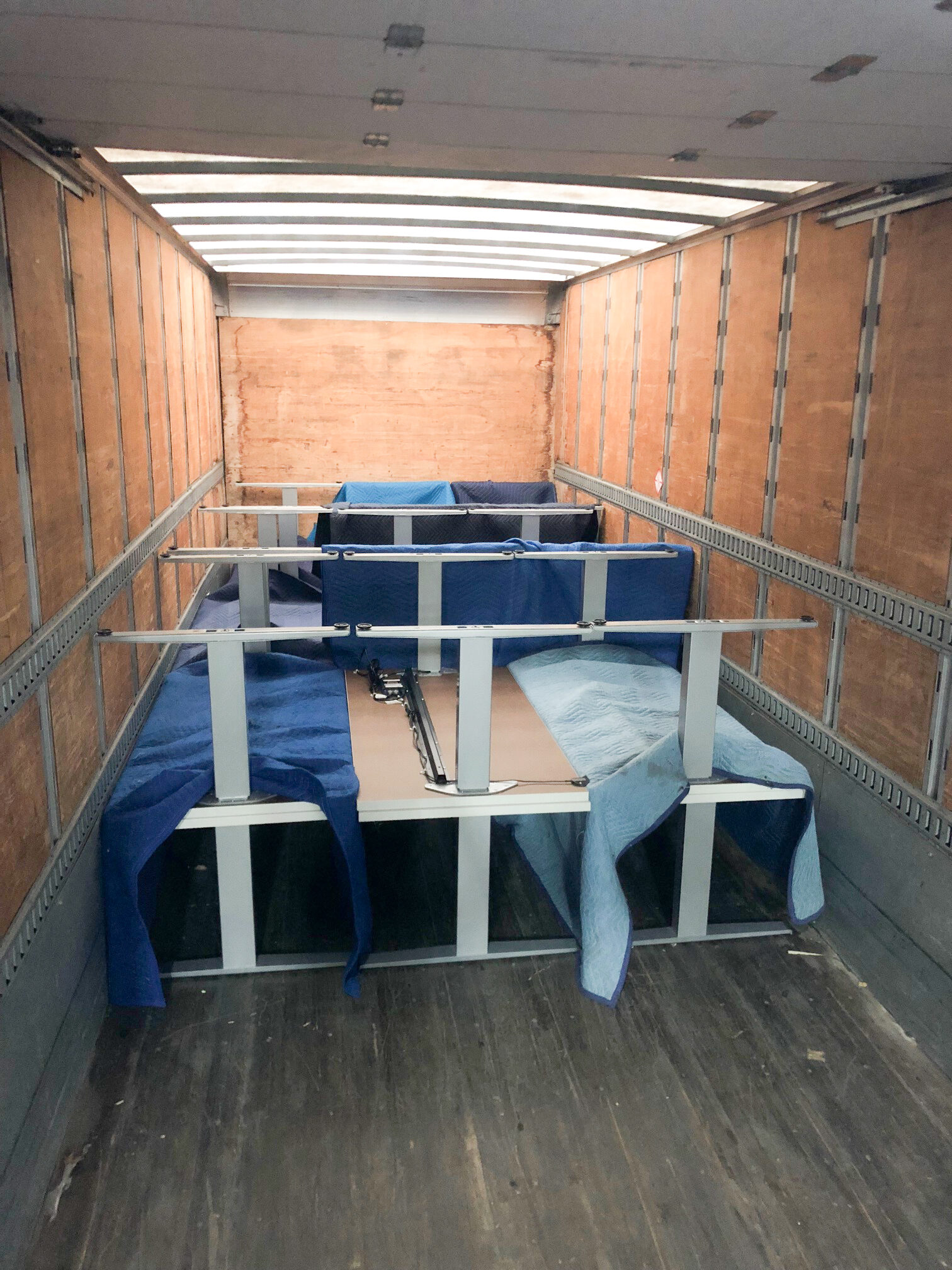 Delivery & Installation - Loaded truck