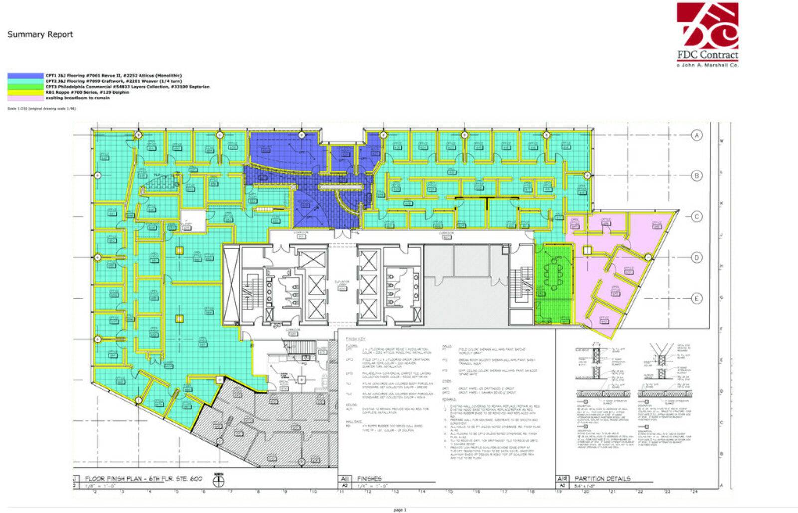 Callidus Flooring Design Plan for client