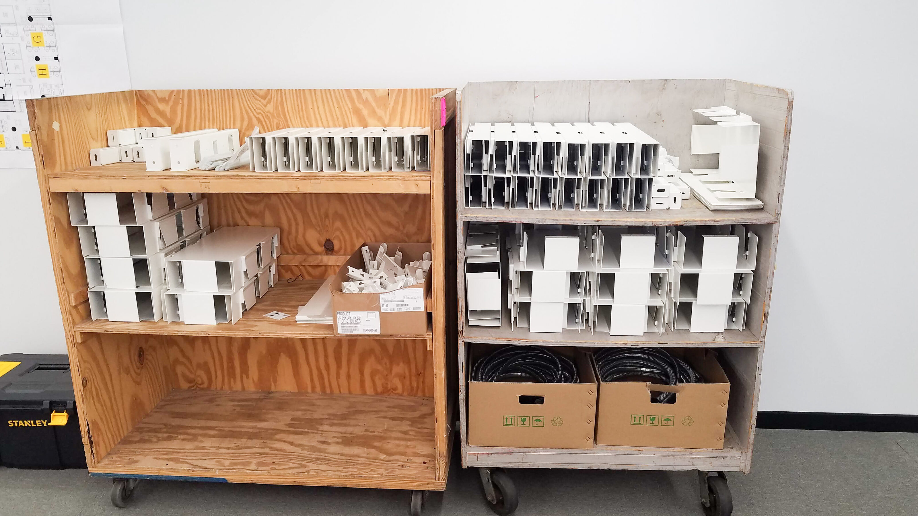 Delivery & Installation - Parts on Bookcart