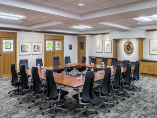 Before KS Health Foundation Mounts A74 Y9194 Board Room
