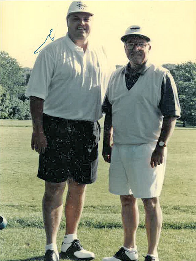 Jim Gutschow Golfing with John E Marshall
